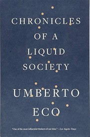 Cover of Chronicles Of A Liquid Society: Posthumous Essays on Culture, Politics, and Ideas by the Author of The Name of the Rose