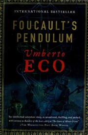 Cover of Foucault’s Pendulum