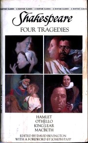 Cover of Four Tragedies: Hamlet, Othello, King Lear and Macbeth