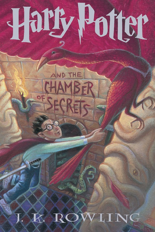Cover of Harry Potter and the Chamber of Secrets (Harry Potter, #2)
