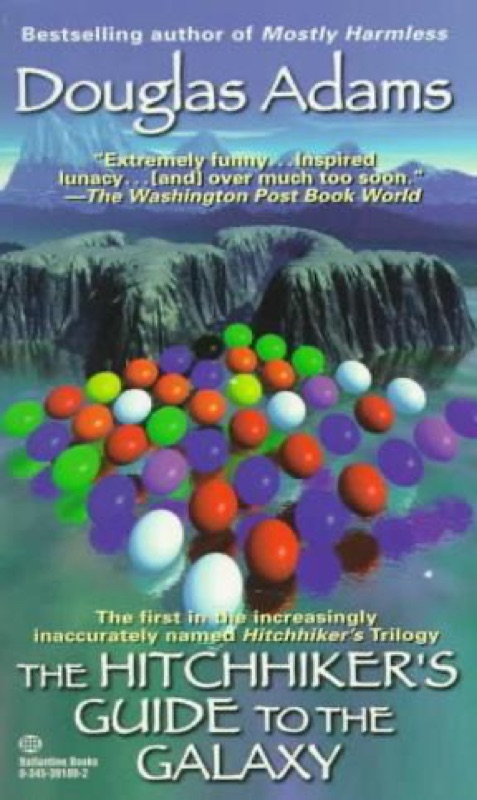 Cover of The Hitchhiker's Guide to the Galaxy (Hitchhiker's Guide to the Galaxy, #1)