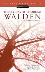 Cover of Walden & Civil Disobedience
